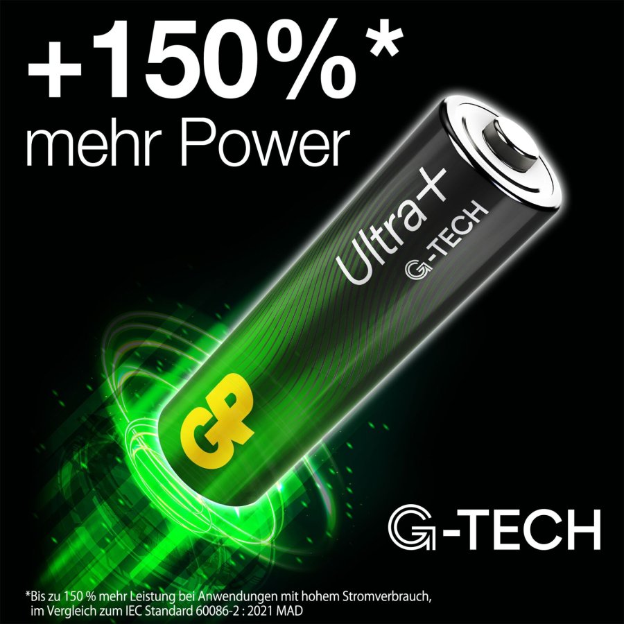 1x4 GP ULTRA PLUS Alkaline 1,5V AAA Micro LR03    03024AUPETA-B4 #8