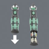 Wera 8009 Zyklop Pocket Set 4 Ratchet Set  Metric / Imperial #4