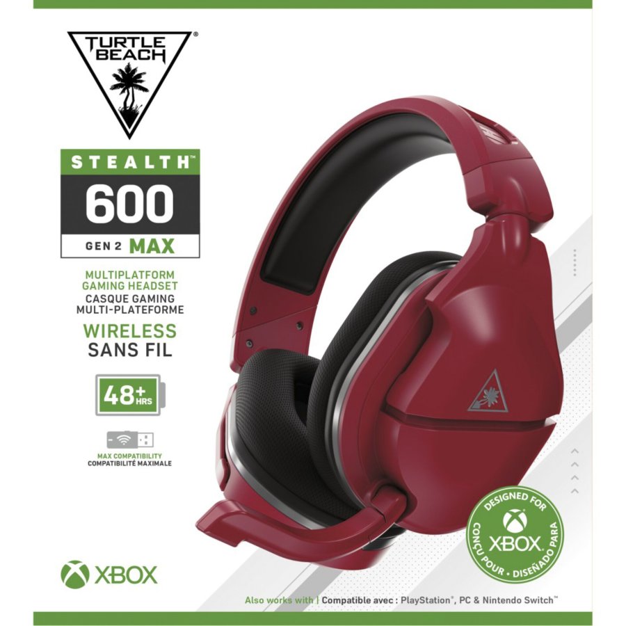 Turtle Beach Stealth 600X GEN 2 MAX Xbox Midnight Red Headset #4