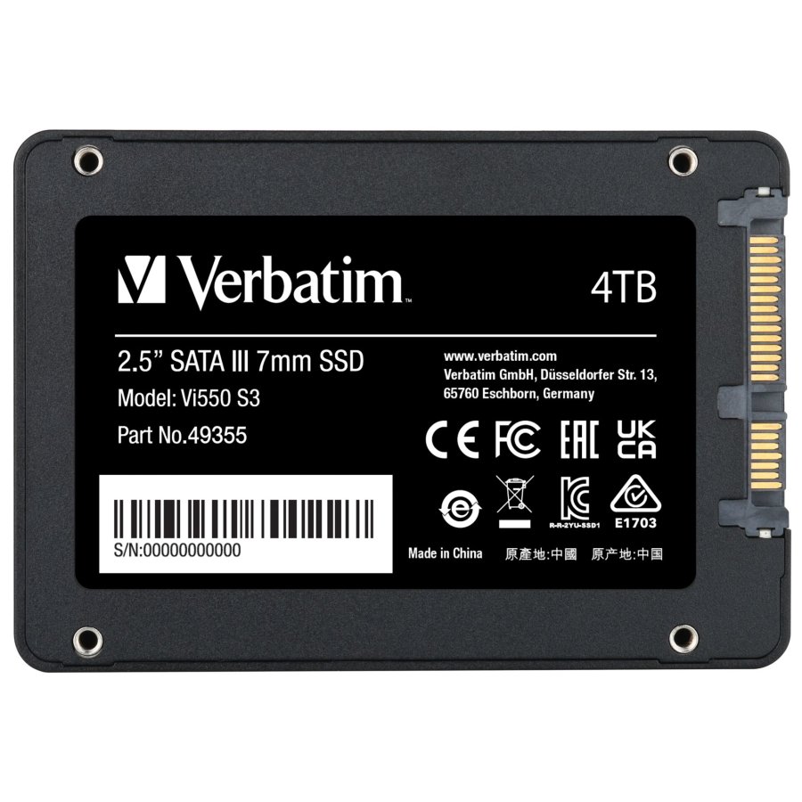 Verbatim Vi550 S3 2,5  SSD   4TB SATA III                   49355 #4