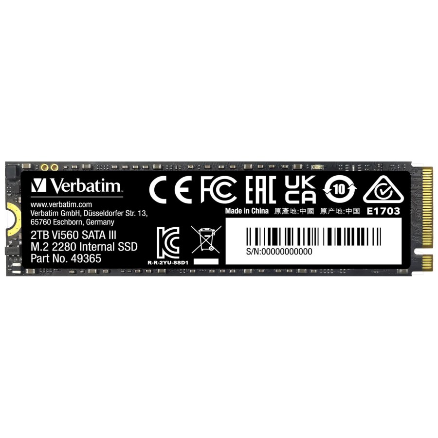 Verbatim Vi560 S3 M.2 SSD    2TB 49365 #3