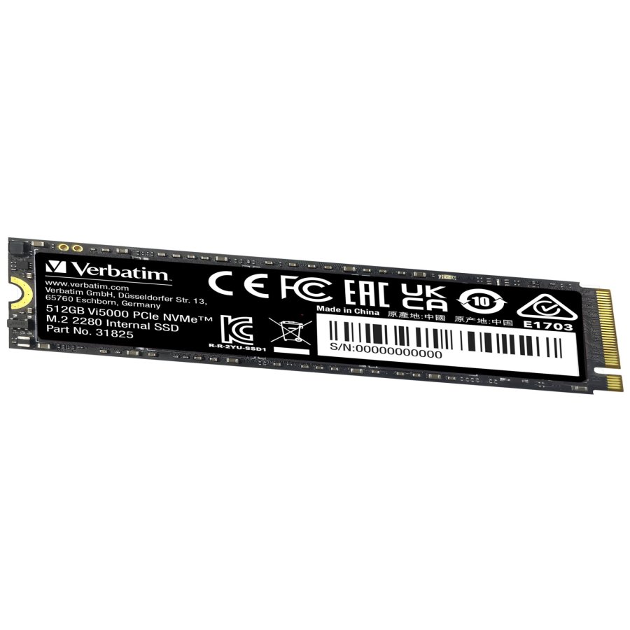 Verbatim Vi5000 M.2 SSD    512GB PCIe4 NVMe                 31825 #2