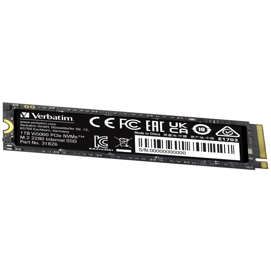 Verbatim Vi5000 M.2 SSD      1TB PCIe4 NVMe                 31826 #2