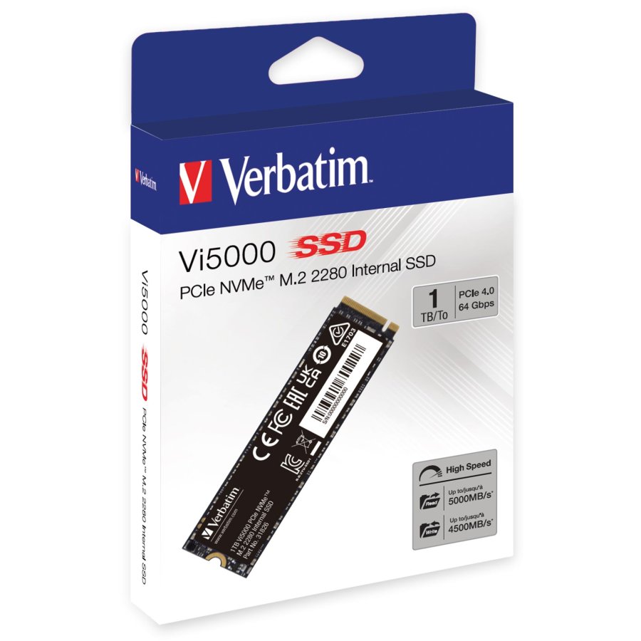 Verbatim Vi5000 M.2 SSD      1TB PCIe4 NVMe                 31826 #5