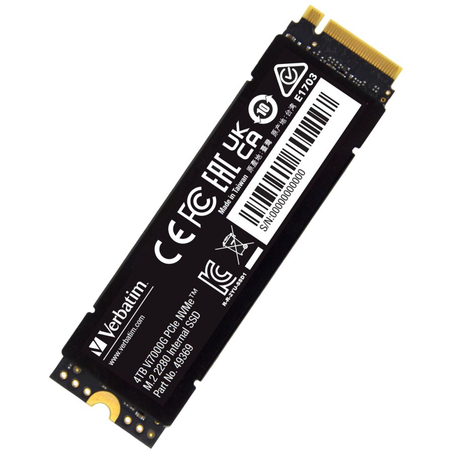Verbatim Vi7000G M.2 SSD     4TB PCIe NVMe                  49369 #1