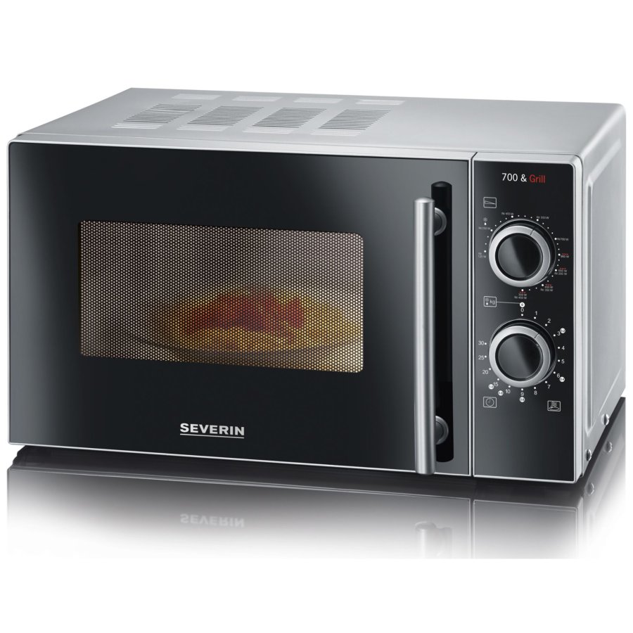 Severin MW 7771 black/silver 2 in 1 with Grill Function #6