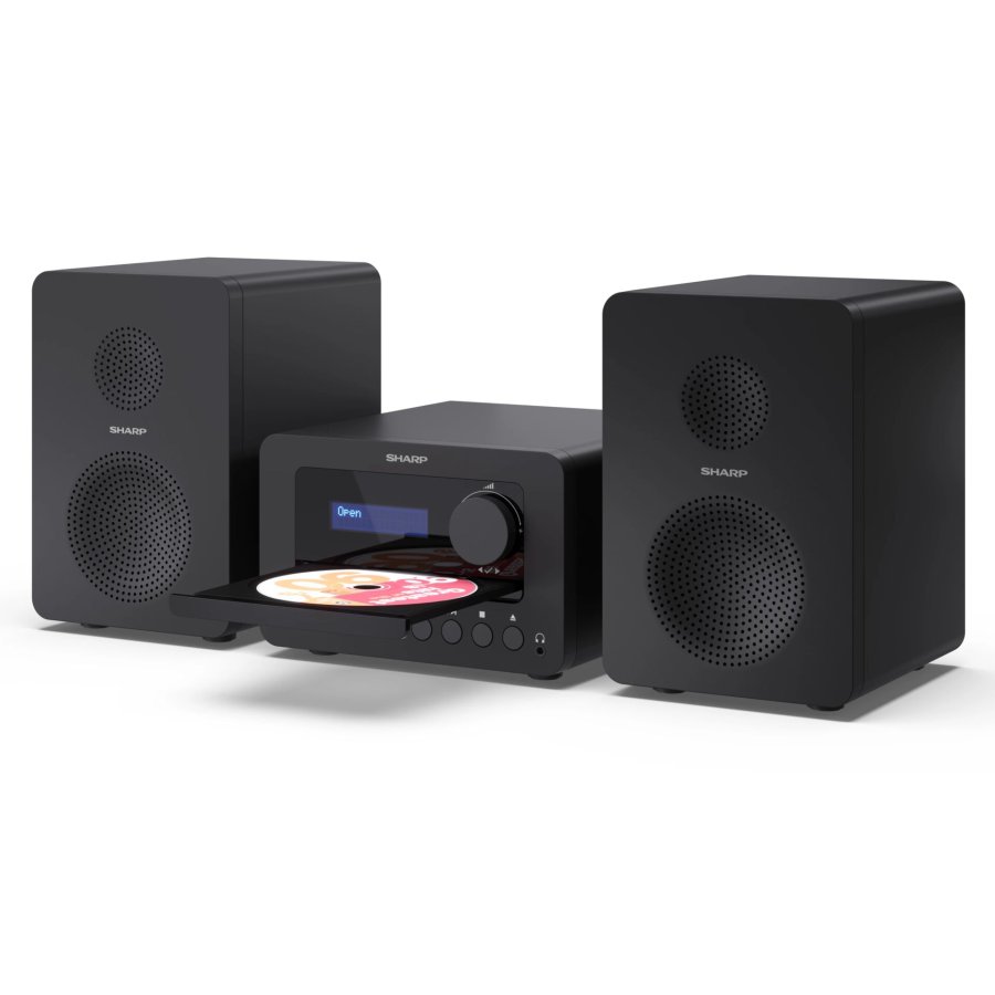 Sharp TOKYO DAB+ HI-FI Micro System Home audio micro system 40 W Sort #4