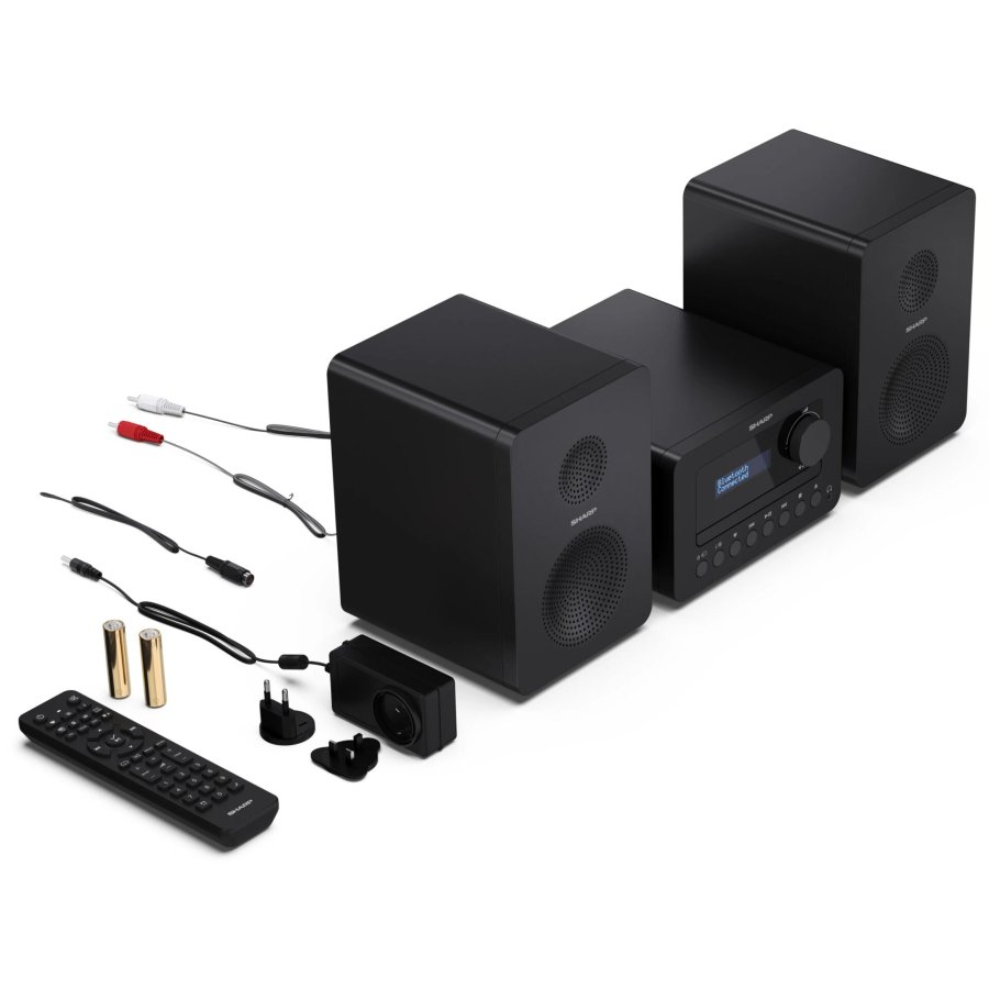 Sharp TOKYO DAB+ HI-FI Micro System Home audio micro system 40 W Sort #8