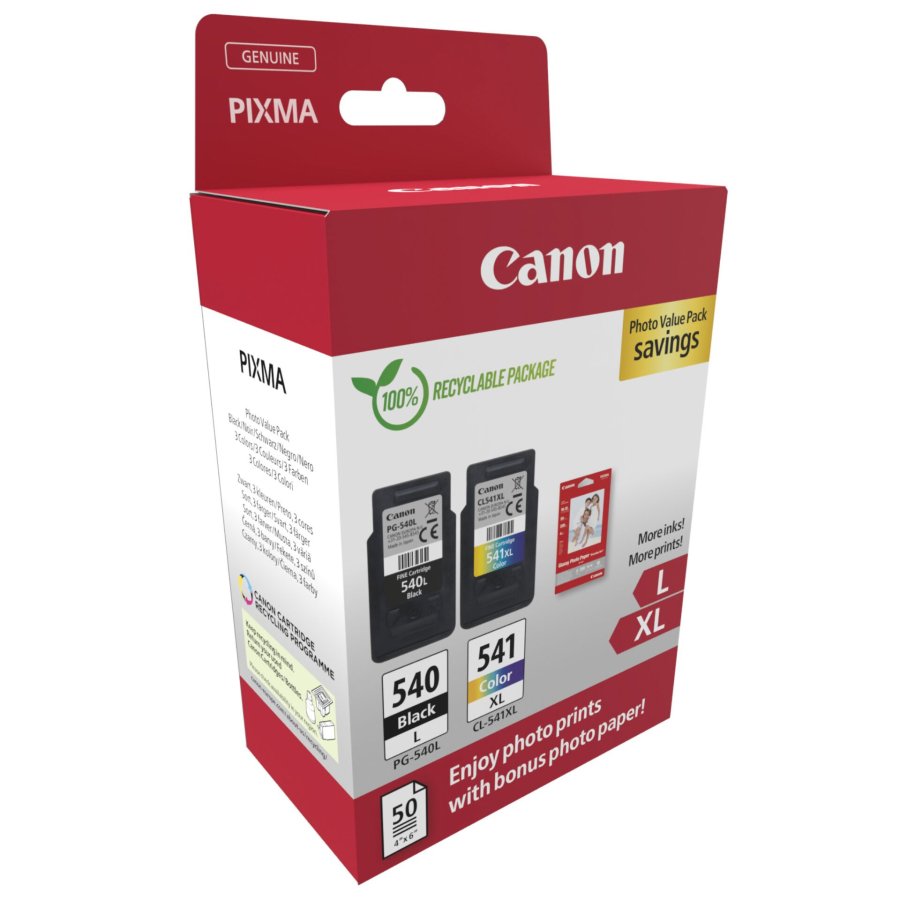 Canon 5224B012 blkpatron 2 stk Original Sort, Bl, Magenta, Gul #2