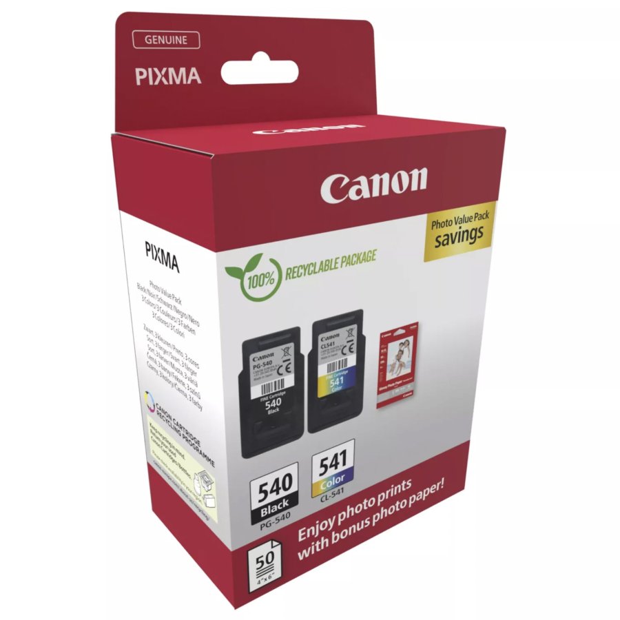 Canon 5225B013 blkpatron 2 stk Original Sort, Bl, Magenta, Gul #2