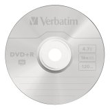 1x50 Verbatim DVD+R 4,7GB 16x Speed, matt silver #3