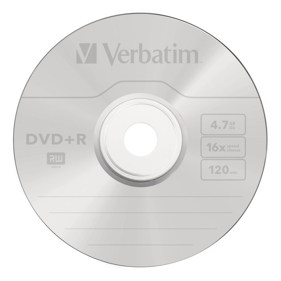 1x50 Verbatim DVD+R 4,7GB 16x Speed, matt silver #3