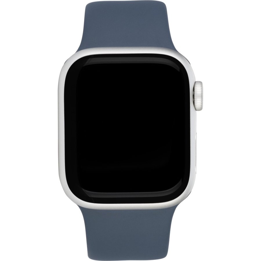 Apple Watch 9 GPS 45mm Silver Alu Blue Sport Band M/L #1