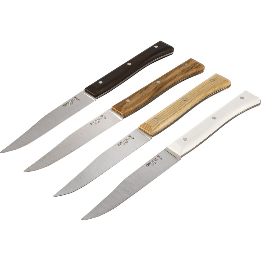 Opinel Table Knives Facette Set of 4   Mix #2