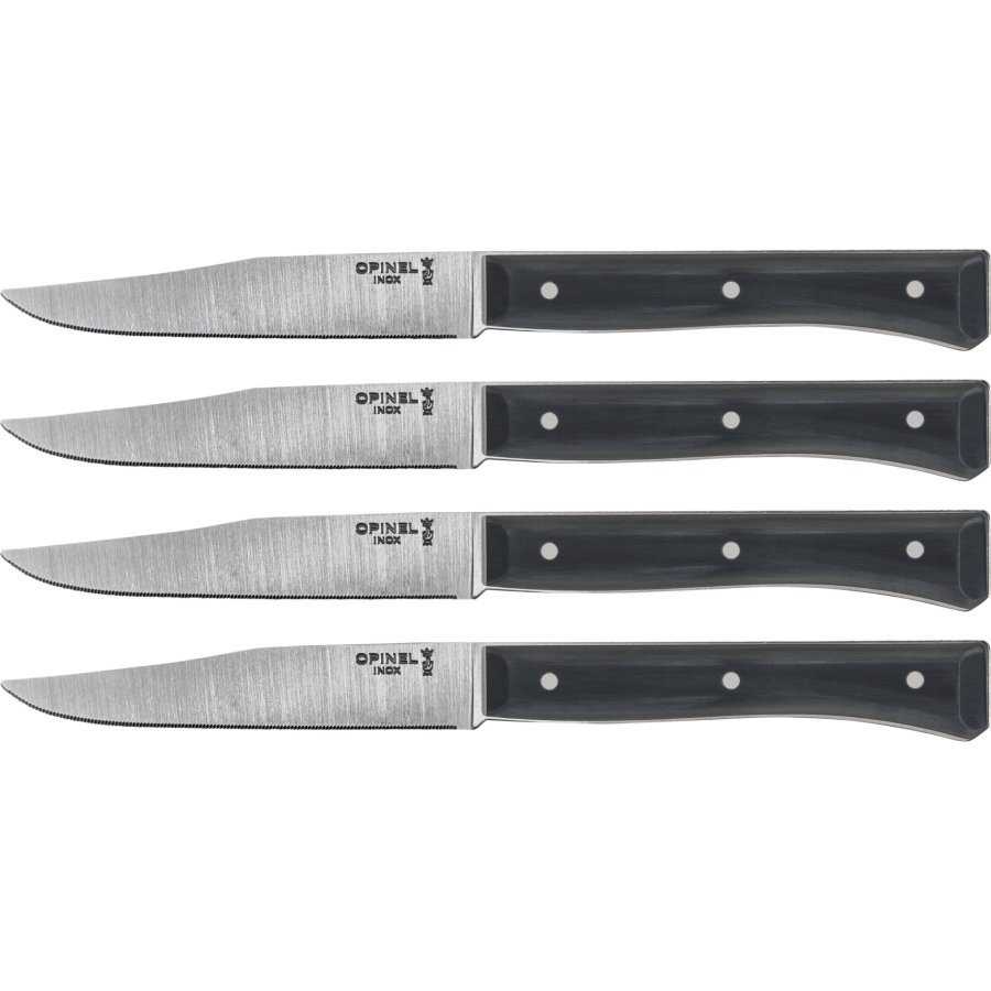 Opinel Table Knives Facette Set of 4  Slate #1
