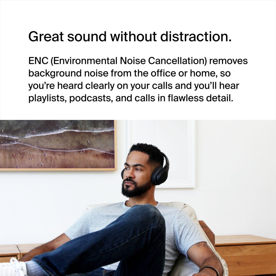 Belkin Soundform Adapt Over-Ear wireless + USB-C Cab.AUD005btBLK #14