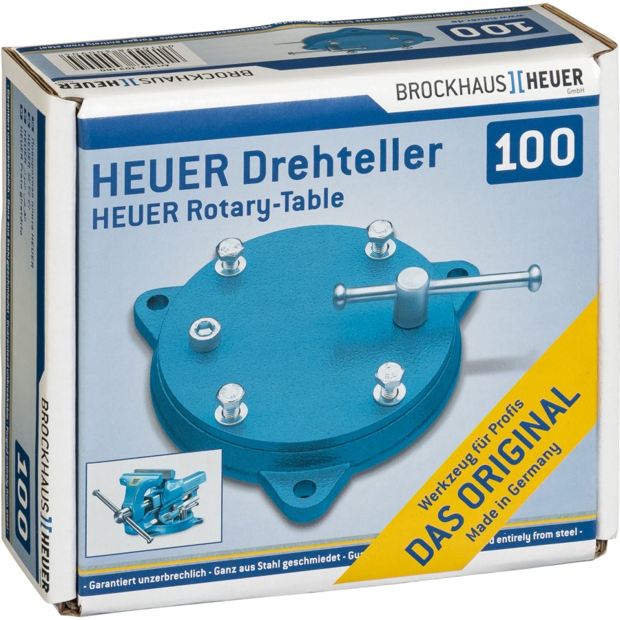 HEUER Rotary Plate for Vice Size 100 + Compact #1