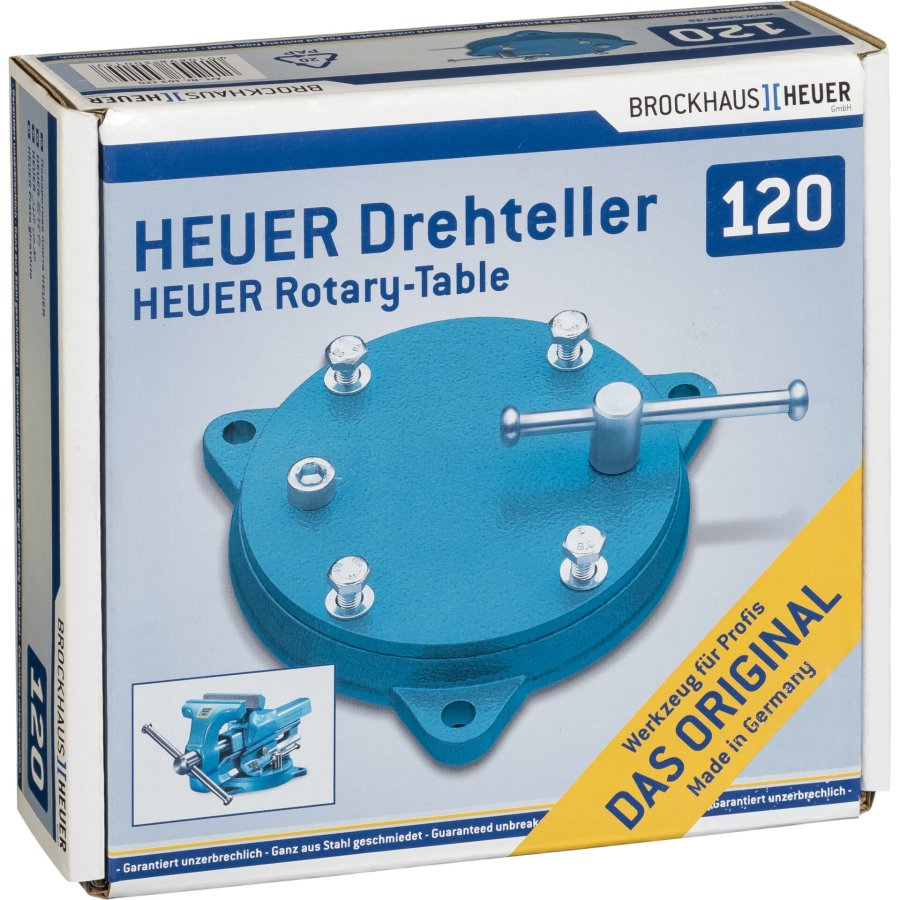 HEUER Rotary Plate for Parallel Vice 115 + 120 #1