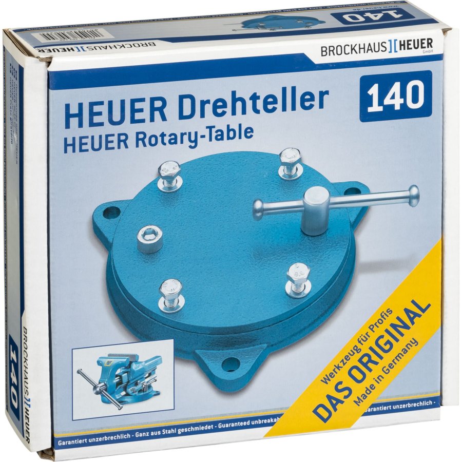 HEUER Rotary Plate for Parallel Vice 135 + 140 #1