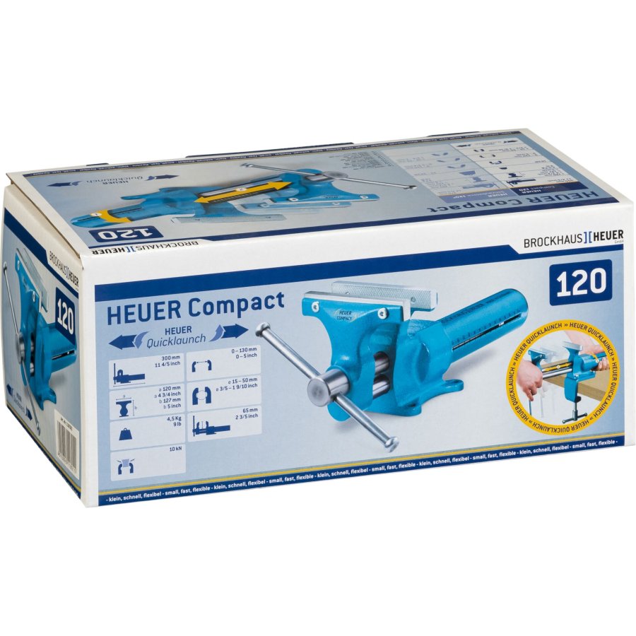 HEUER Compact Vice 120mm Span width #1