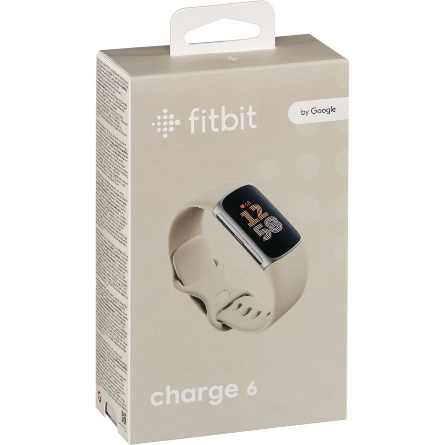 Fitbit Charge 6 porcelain band/silver #1