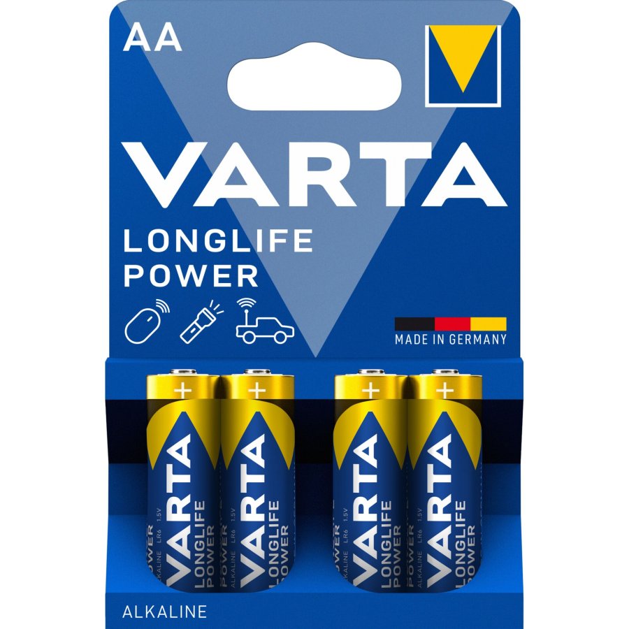Alkaline Batteri Aa 1.5 V High Energy 4-Bobler #1