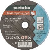 Metabo Flexiarapid super 180x1,6 x22,23 Inox #1