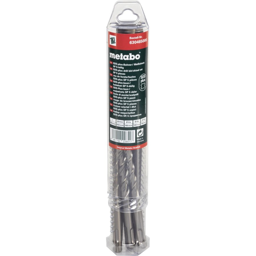 Metabo SDS-plus Drill / Chisel set SP 5-pcs. #2