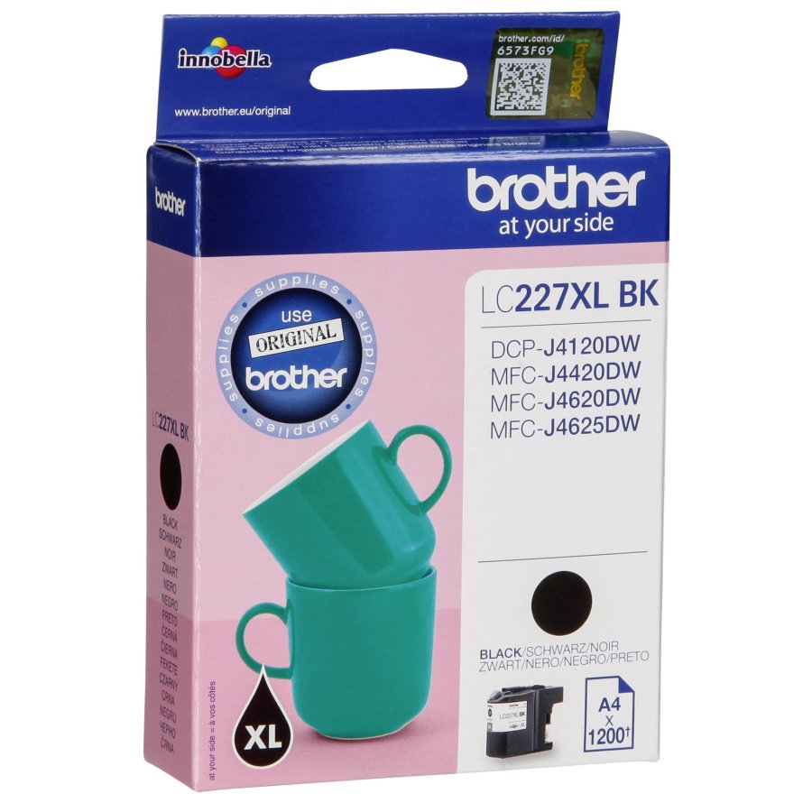Brother LC227XLBK blkpatron 1 stk Original Sort #1