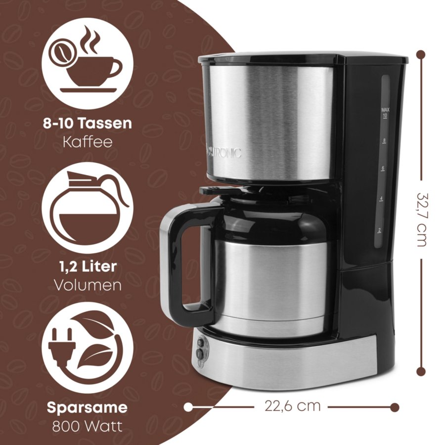Clatronic KA 3805 - Drbe kaffemaskine #3