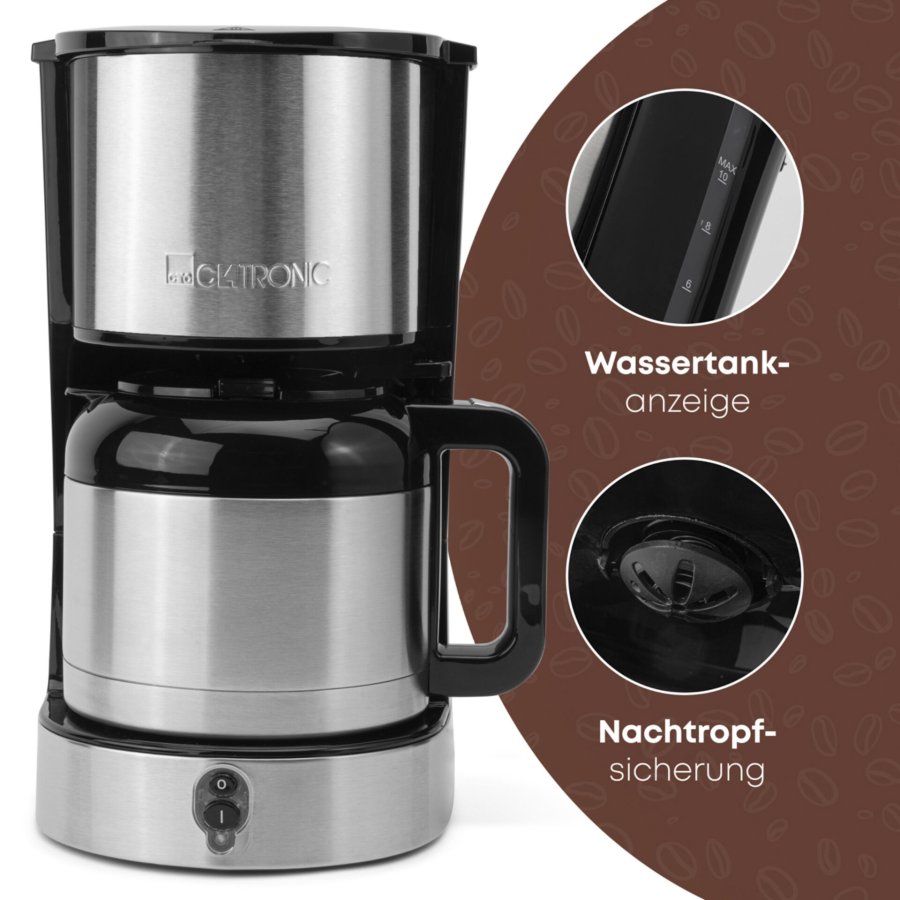 Clatronic KA 3805 - Drbe kaffemaskine #4