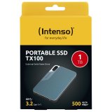 Intenso externe SSD TX100    1TB USB 3.2 Gen 1x1 grey-blue #4