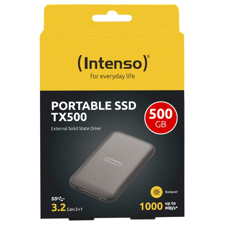 Intenso externe SSD TX500  500GB USB 3.2 Gen 2x1 brown #4