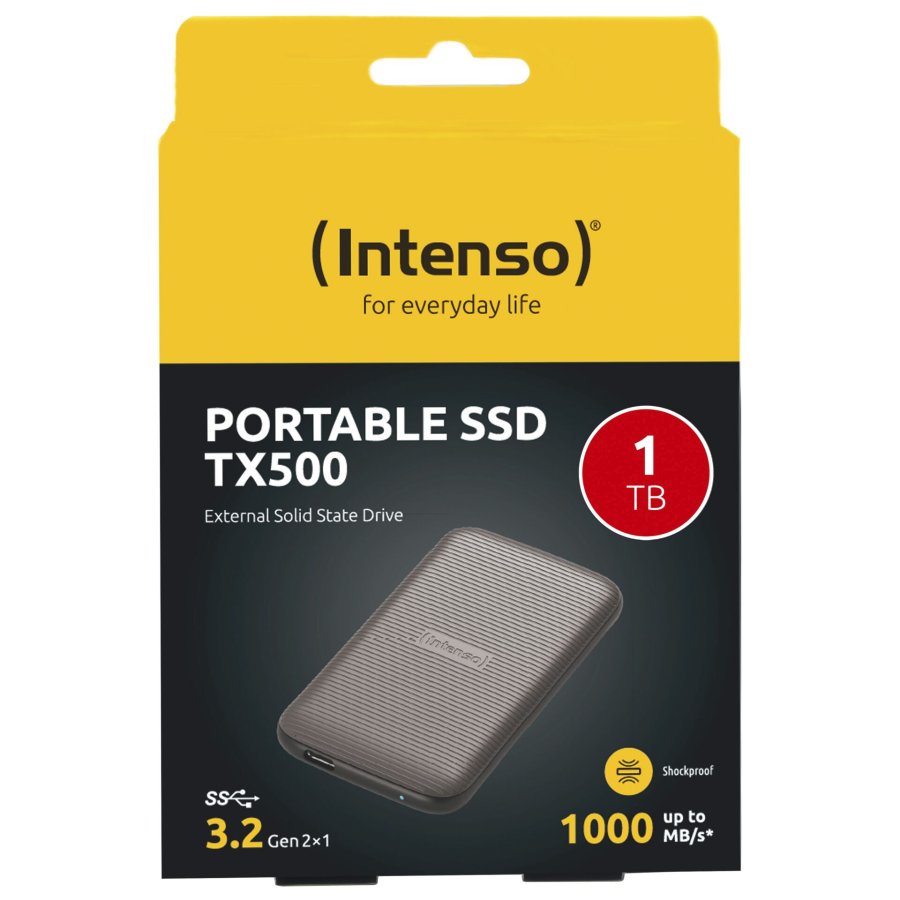Intenso externe SSD TX500    1TB USB 3.2 Gen 2x1 brown #4