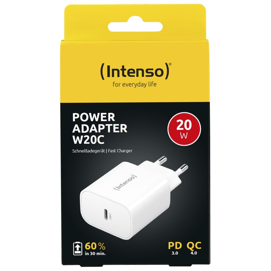 Intenso Power Adapter W20C white 1x USB-C 20W #4
