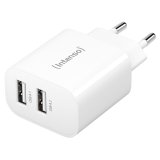 Intenso Power Adapter W24AA 2x USB-A 24W              white #1
