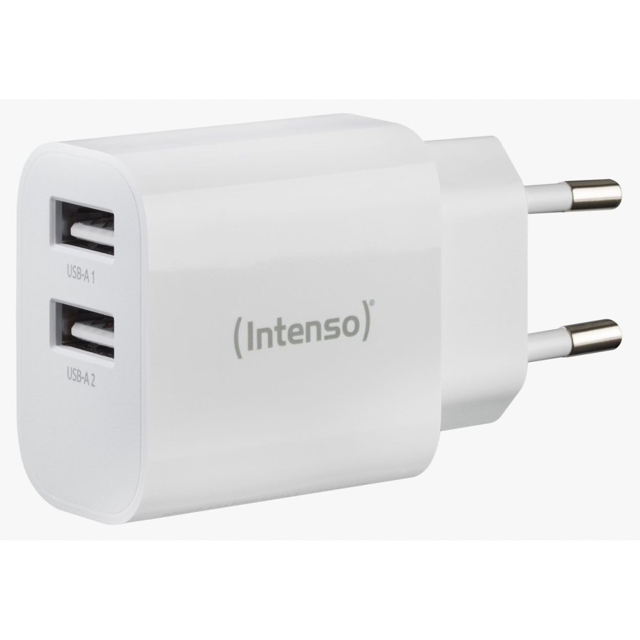 Intenso Power Adapter W24AA 2x USB-A 24W              white #2