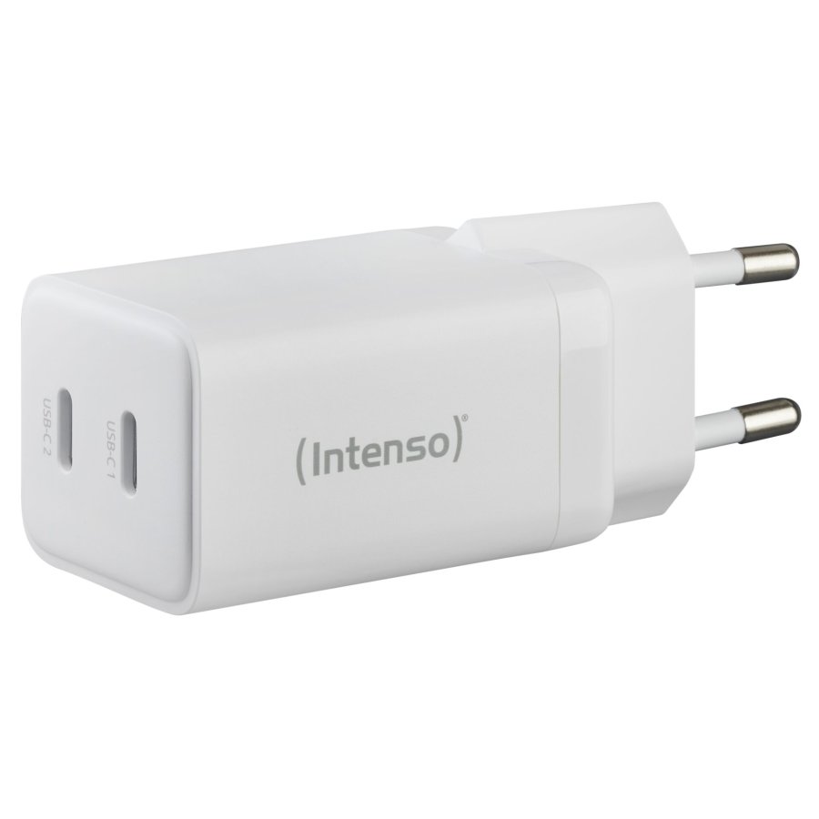 Intenso Power Adapter W40CC GaN white 2x USB-C 40W #2