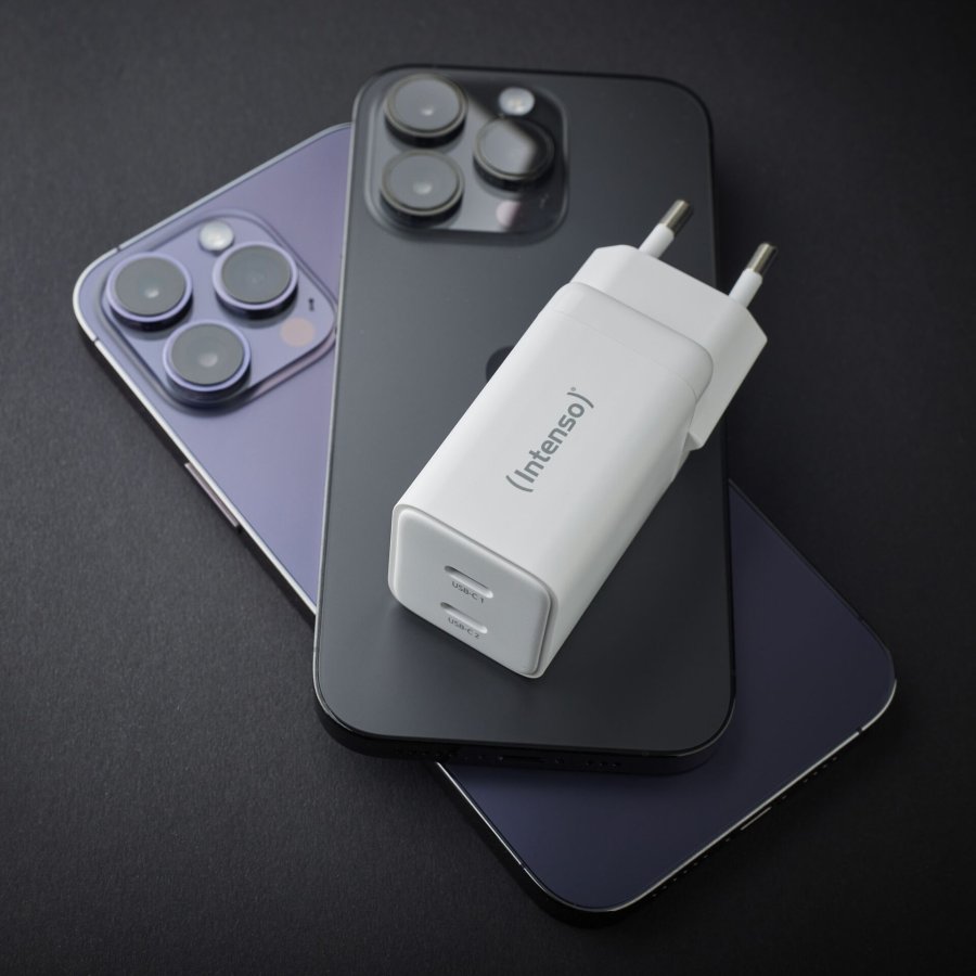 Intenso Power Adapter W40CC GaN white 2x USB-C 40W #5