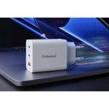 Intenso Power Adapter W65ACC GaN white 2x USB-C 1x USB-A 65W #7