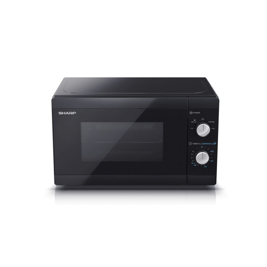 Sharp YC-MS01E-B mikroblgeovn Bordplade Solo mikroovn 20 L 800 W Sort #2