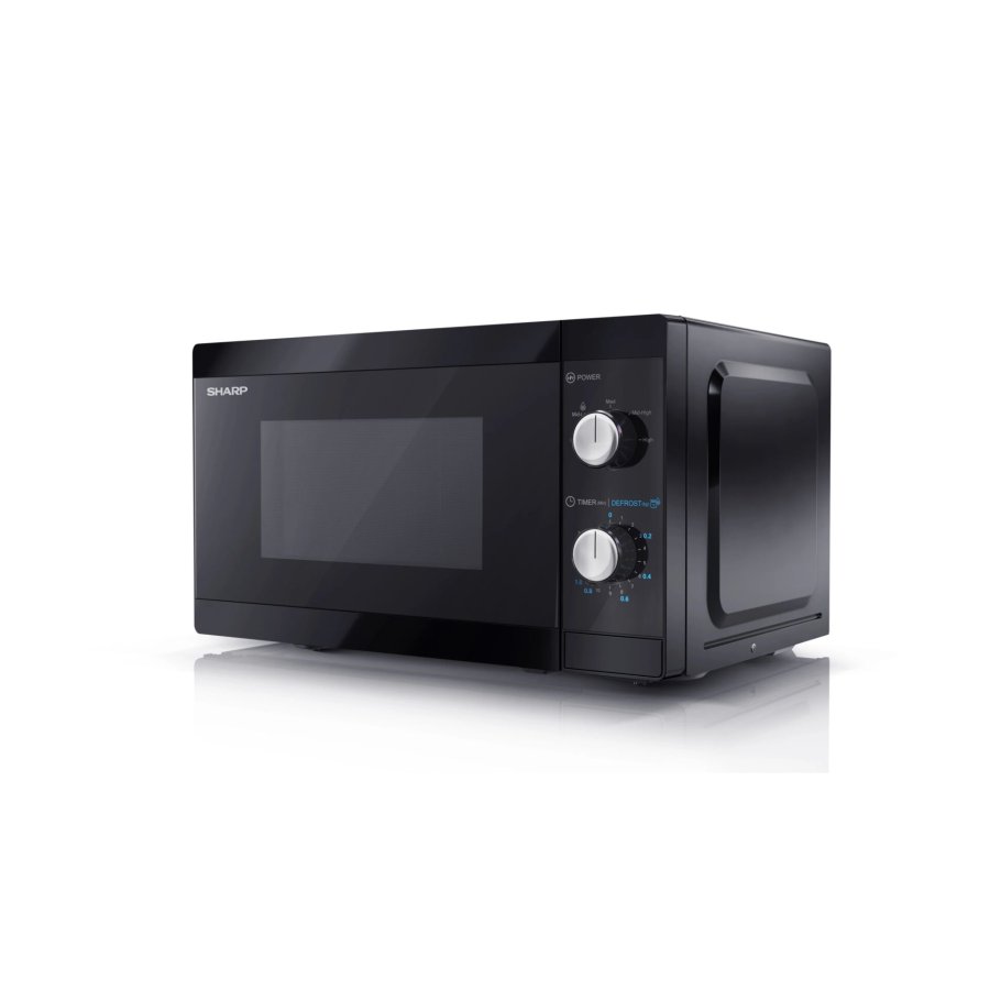Sharp YC-MS01E-B mikroblgeovn Bordplade Solo mikroovn 20 L 800 W Sort #3