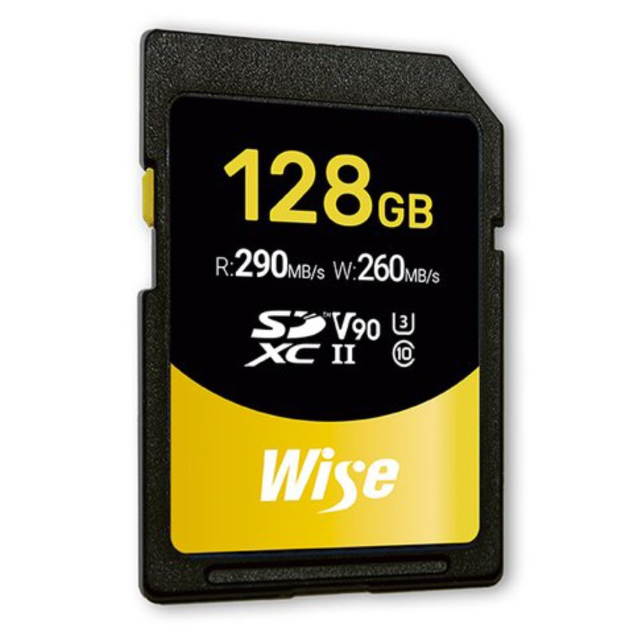 Wise SDXC UHS-II V90       128GB R:290MBs / W:260MBs   WI-SD-N128 #2