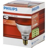 Philips infrared lamp PAR38 IR 100W E27 230V Red #1