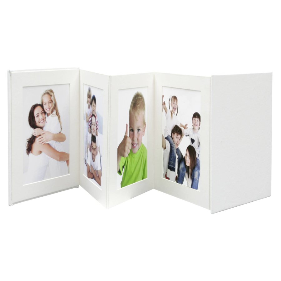 Deknudt Leporello white 8x13x18 8 photos              A66DC1 8PH #1