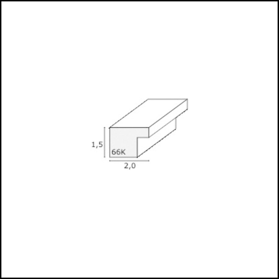 Deknudt S66KF2 P1          13x18 Wood black w. Passepartout #3