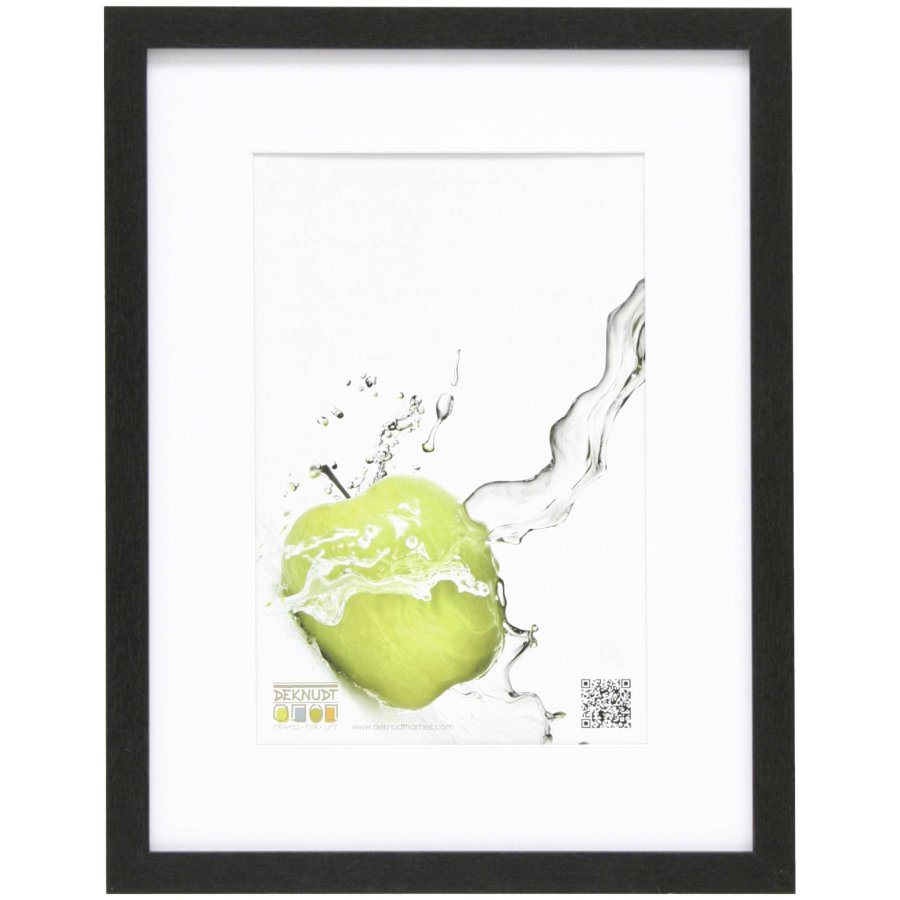 Deknudt S66KF2 P1          18x24 Wood black w. Passepartout #1