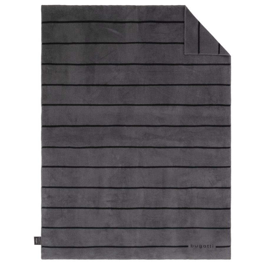 Bugatti Jacquard Blanket Grey 150x200 #1