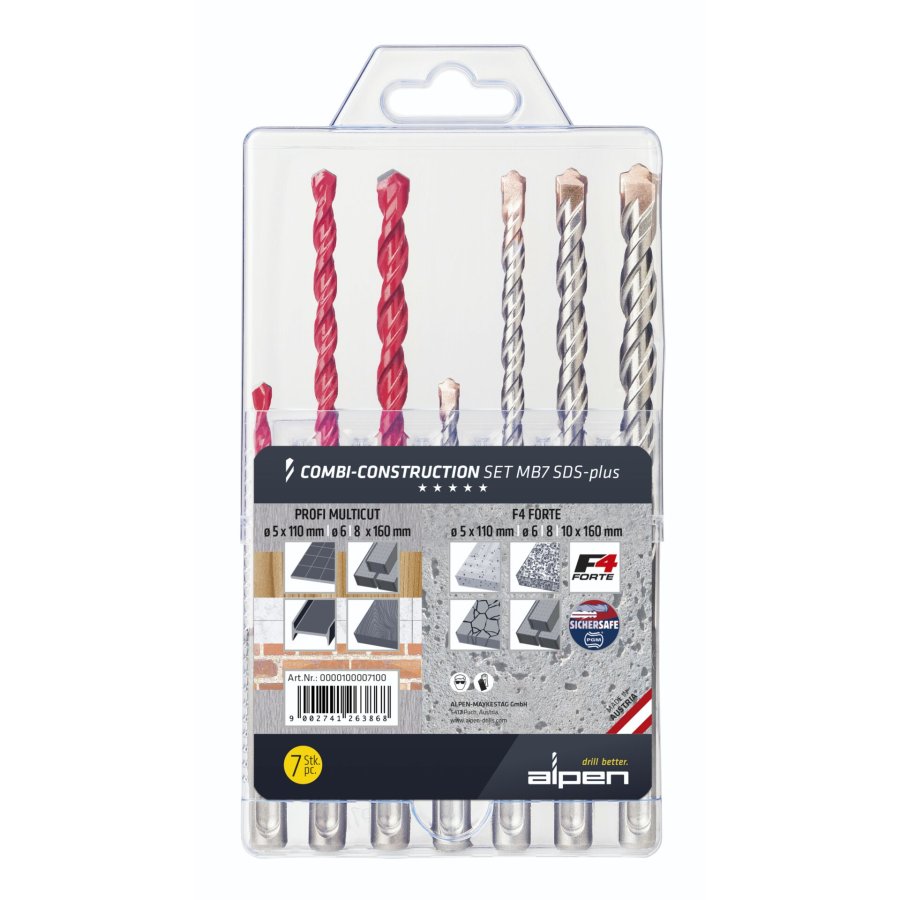 Alpen Combi Set SDS-plus M B7 #1