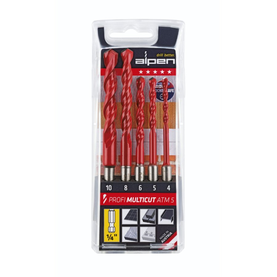 Alpen Profi Multicut ATM 5 hexagonal 4-5-6-8-10 #1